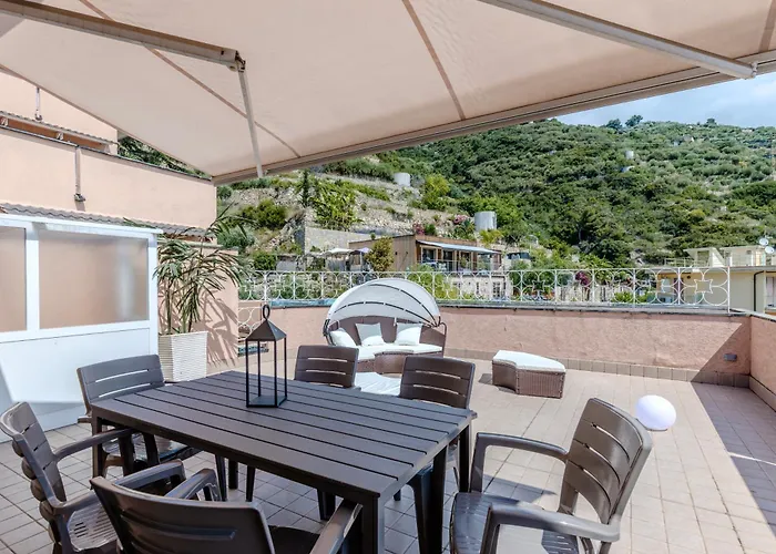 304 - Casa Sofia Con Terrazza Vista Mare, 500metri Dalla Lejlighed *